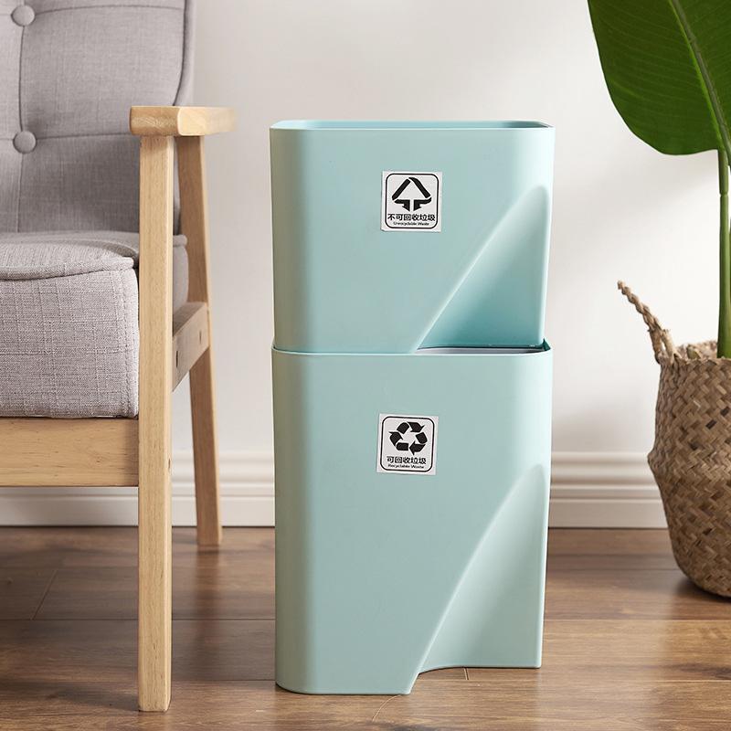Household Stacked Folding Trash Bins | Stornfield