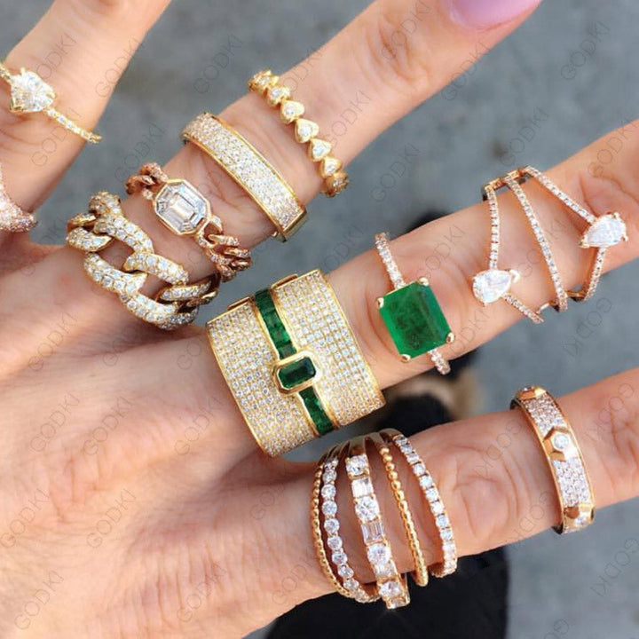 Stornfield | Monaco Design Luxury Statement Stackable Ring For Women