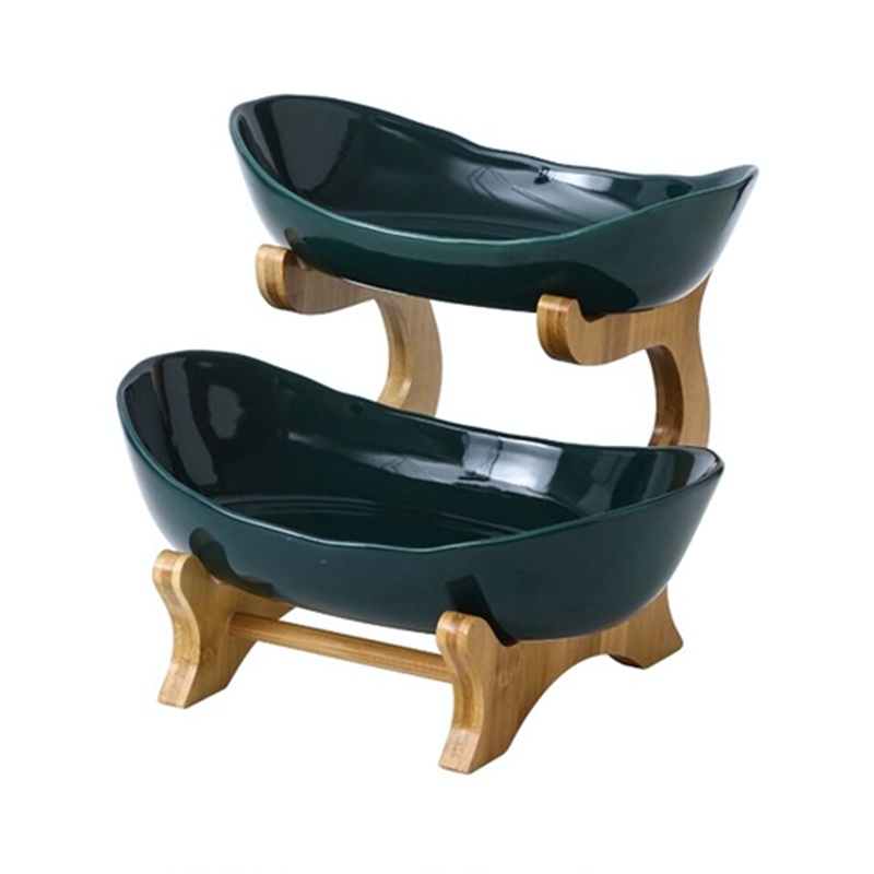 Stornfield | FruitTriad | Three-tier fruit bowl made of plastic