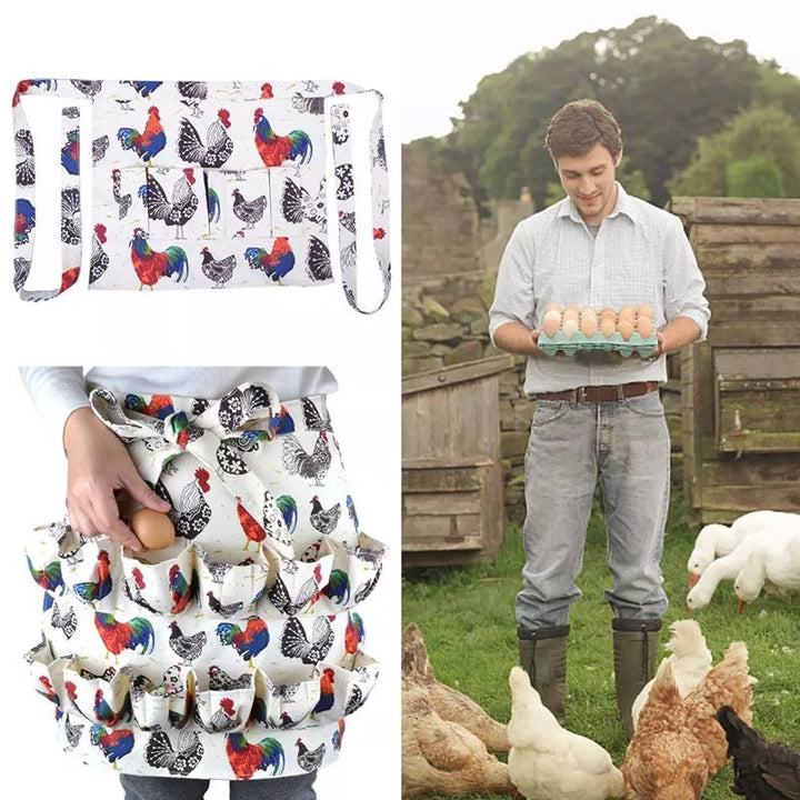 Multi-Pocket Eggs Harvest Working Aprons | Stornfield