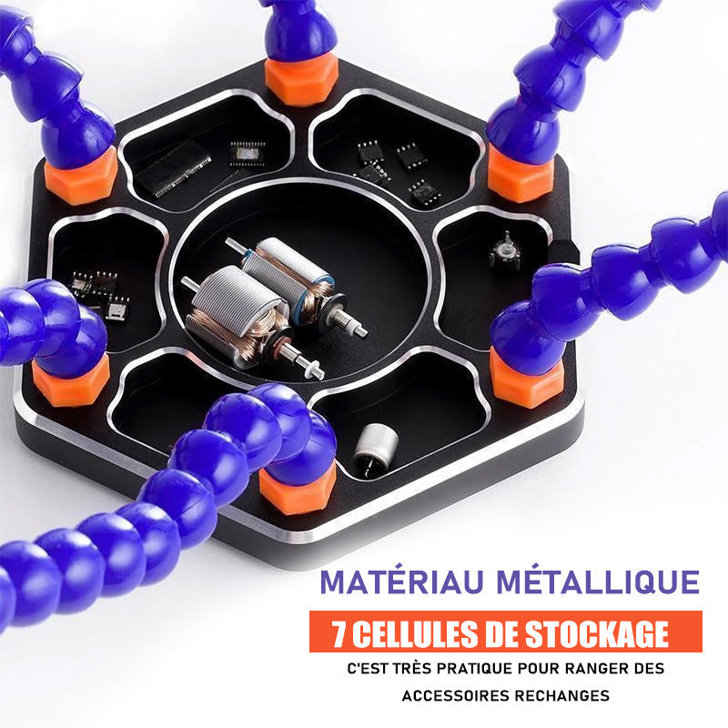 Aluminium Alloy Sweat Base with Flexible Arms | Stornfield