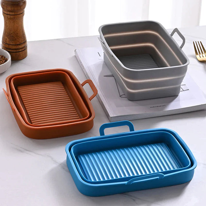 Foldable Air Fryer Silicone Baking Tray | Stornfield