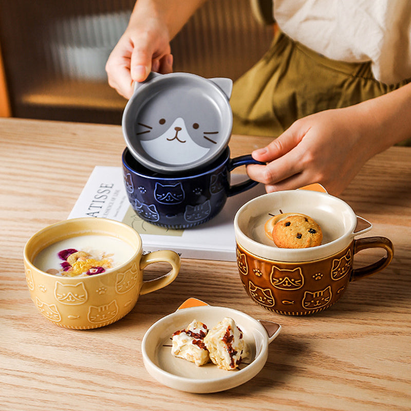 Milk mug with lid | Stornfield