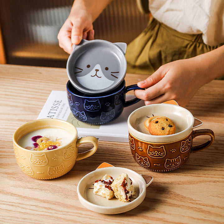 Milk mug with lid | Stornfield