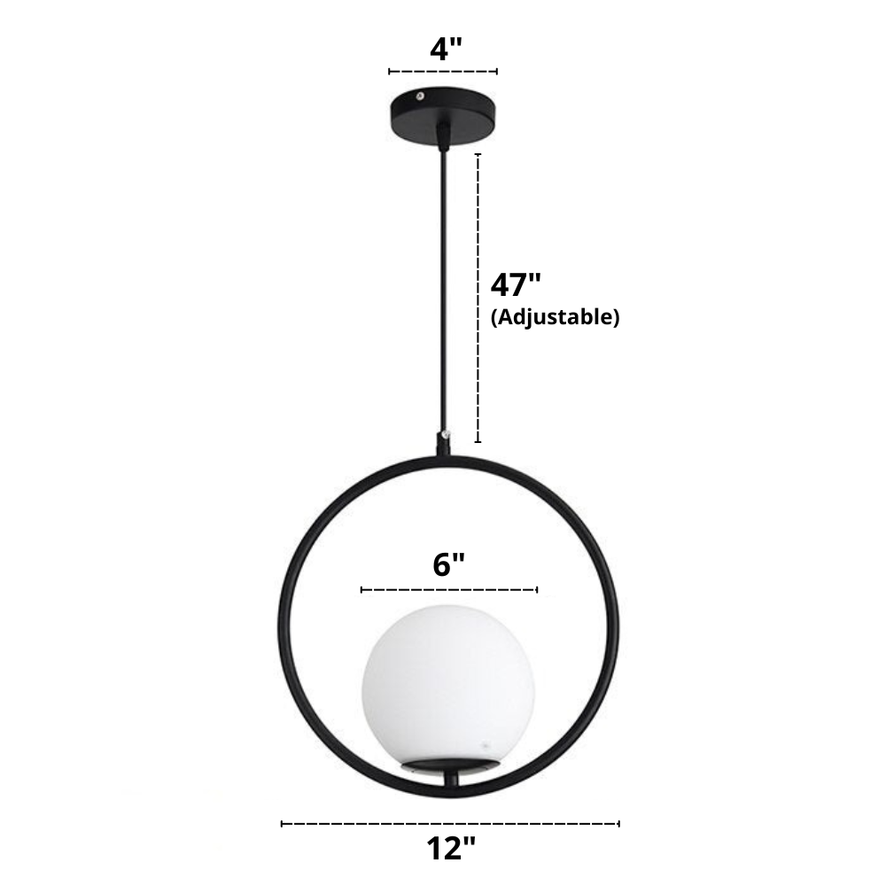 Nordic Glass Pendant Lamps | Stornfield
