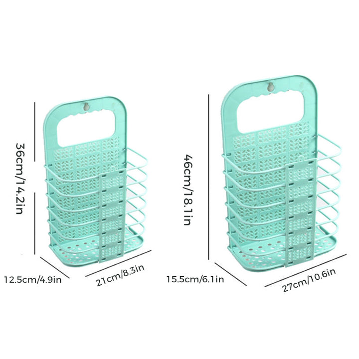 Folding Wall-mounted Punch-free Storage Baskets | Stornfield
