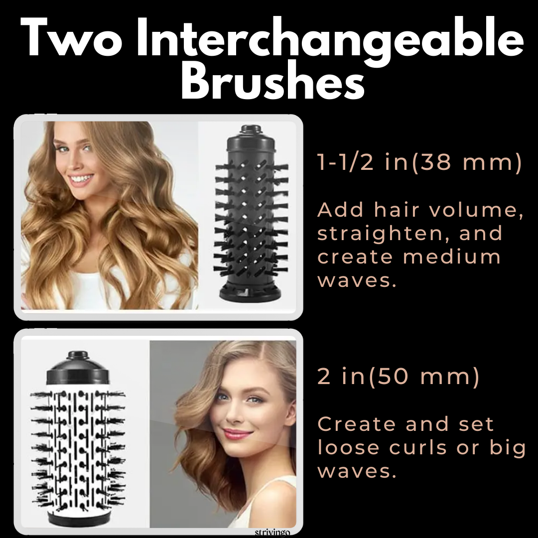 Stornfield | Driwave 2-in-1 Hair Dryer and Rotating Styler