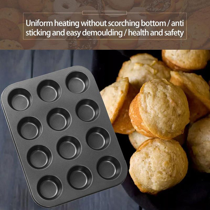 Stornfield 12-Cup Muffin and Cupcake Tray
