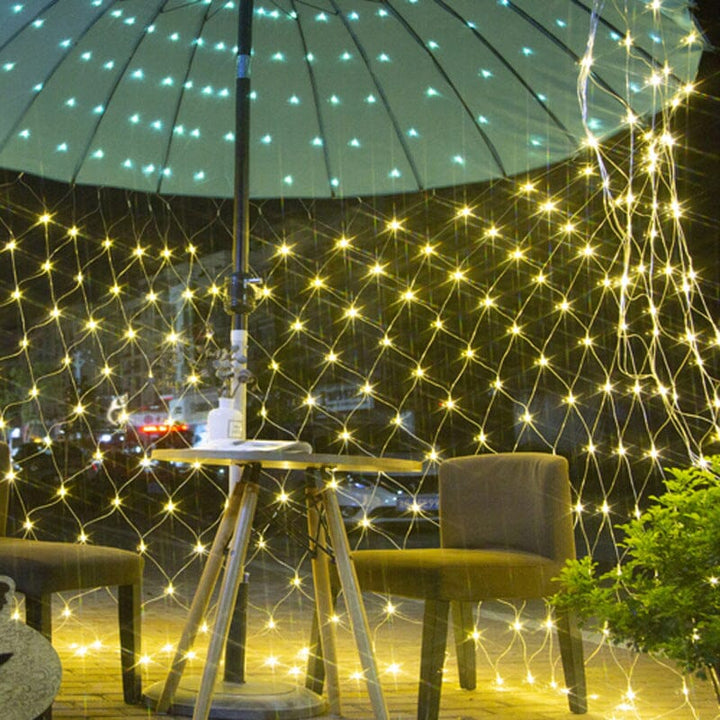 Solar Fishnet Light | Stornfield