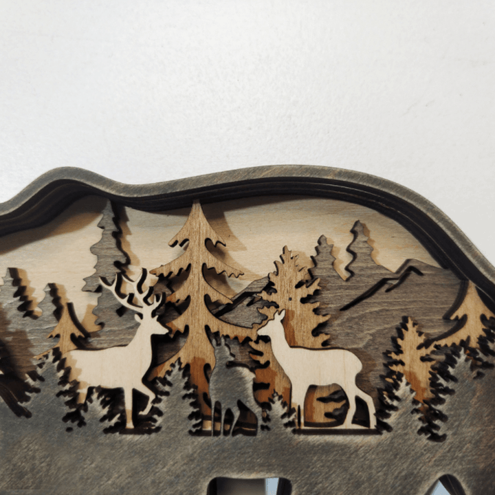 3D Creative Wooden Animal Carving Handcraft Gift | Stornfield
