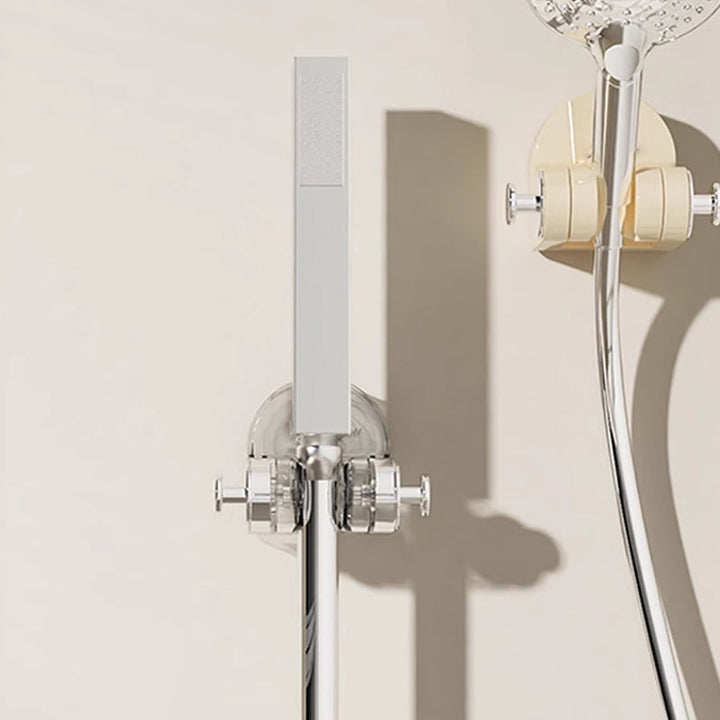 Single-piece shower stand with suction cup | Stornfield