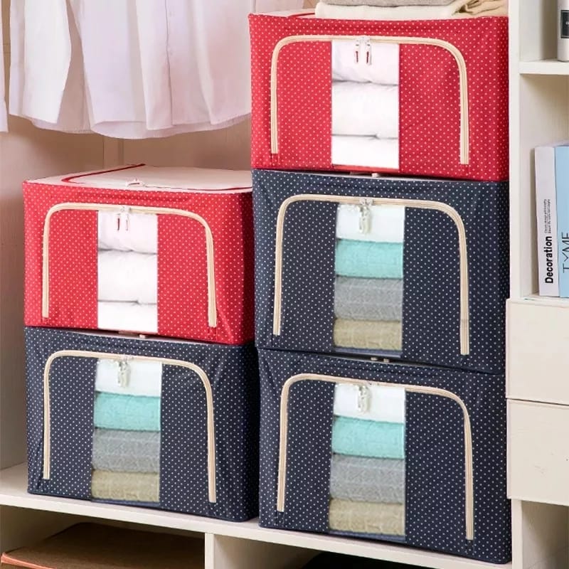 Folding Storage Box For Clothes - 55 Ltr Stornfield