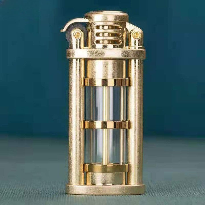 Transparent Windproof Metal Kerosene Flame Fusion Lighter | Stornfield