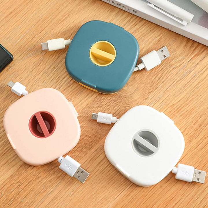 2 in 1 Cable Reel with Mobile Phone Stand | Stornfield