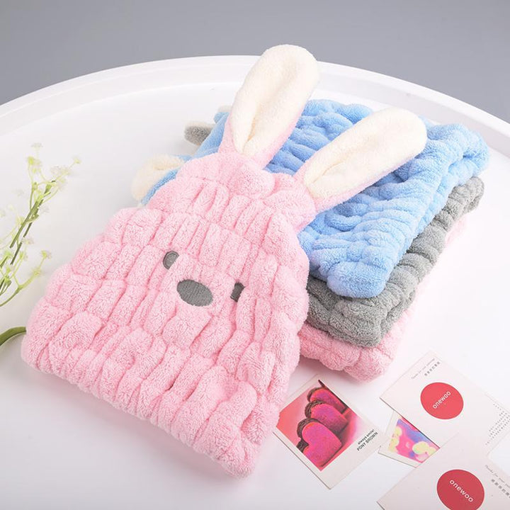 Super absorbent rabbit ear dry hair cap | Stornfield