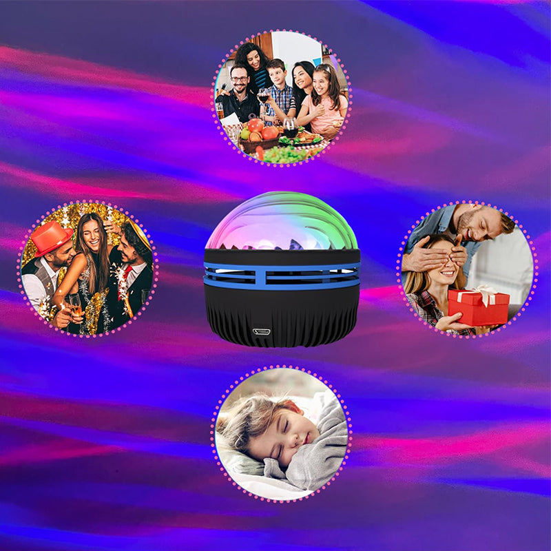 2 in 1 Northern Lights and Ocean Wave Projector | Stornfield