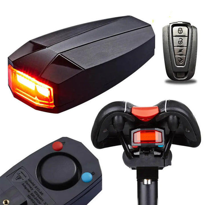 Stornfield | Remote Lock Alarm for Bicycle Tail Light