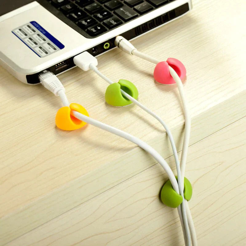 Wire Clips Holder Pack Of 5 Adhesive Stornfield