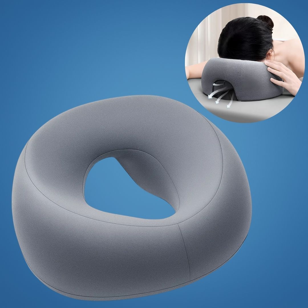 FaceEase | Face-Down Cushion – Pressure Relief Support – Contoured Memory Foam – Ideal for Massage, Beauty & Stomach Sleeping Stornfield