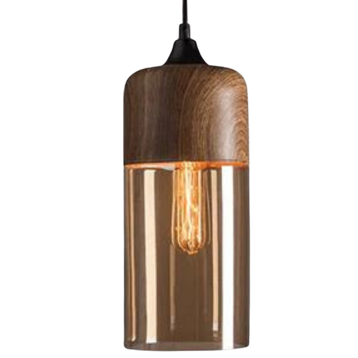 Stylish Scandinavian Wooden Ceiling Lamp - NordLuna | Stornfield