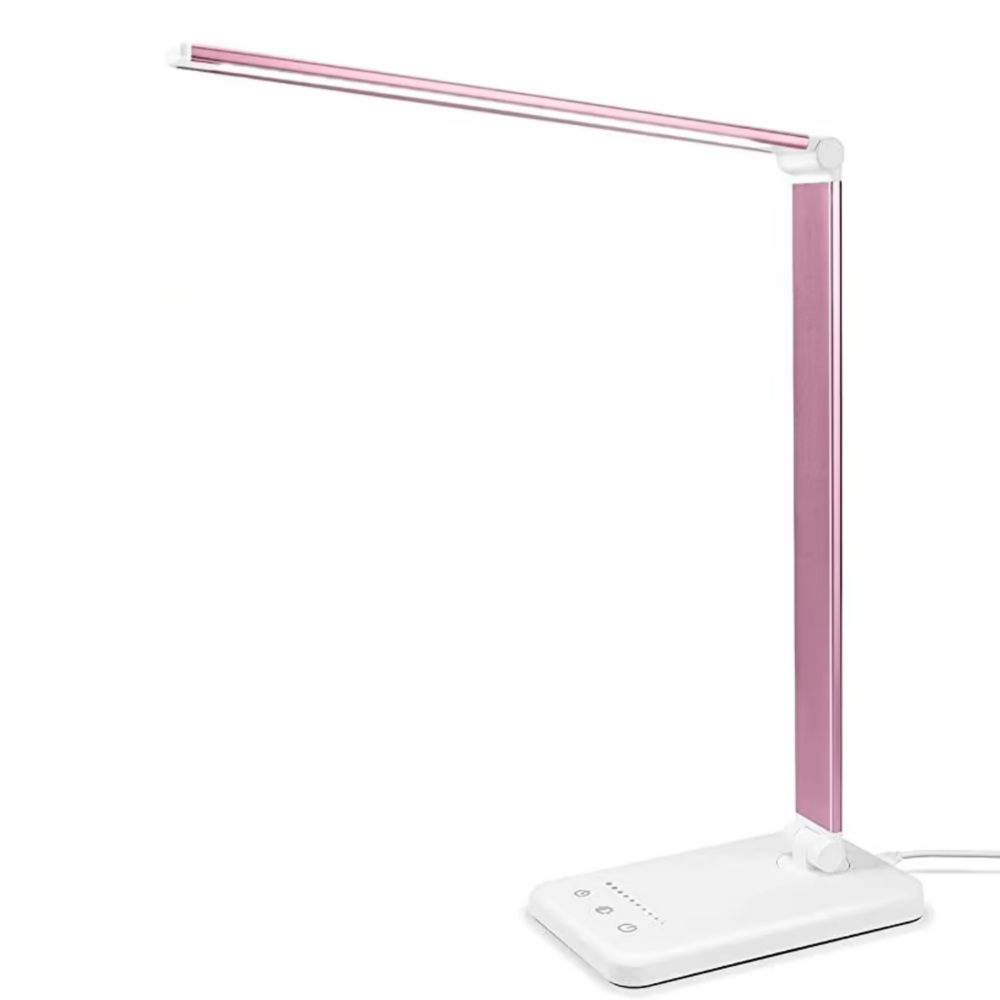 LED TaStornfielde Lamp with USB Charging Port - 5 Light Settings & DimmaStornfielde Brightness for Desk and Reading | Stornfield