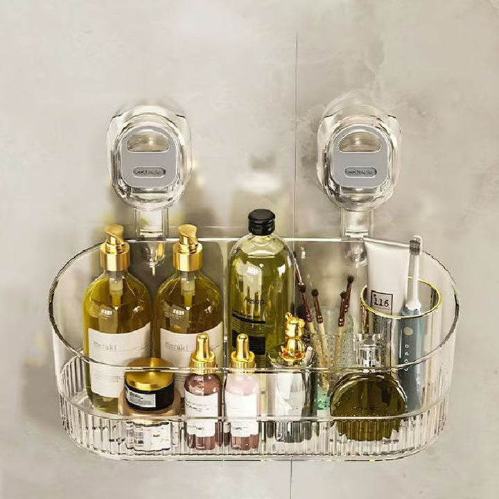 No-Drill Bathroom Suction Cup Storage Box | Stornfield
