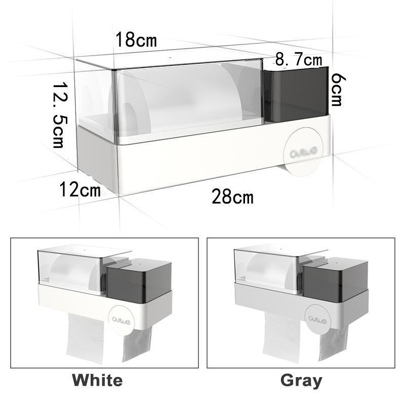 Waterproof storage tissue box | Stornfield