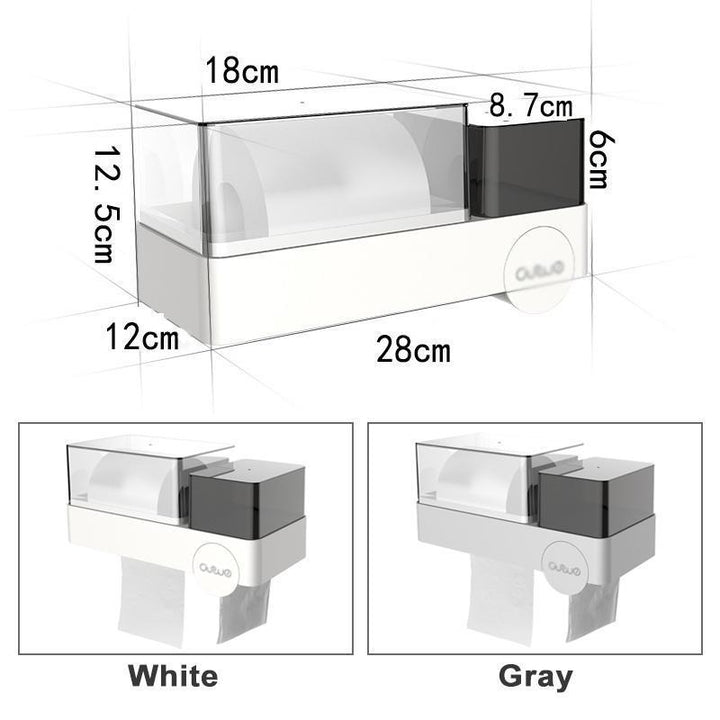 Waterproof storage tissue box | Stornfield
