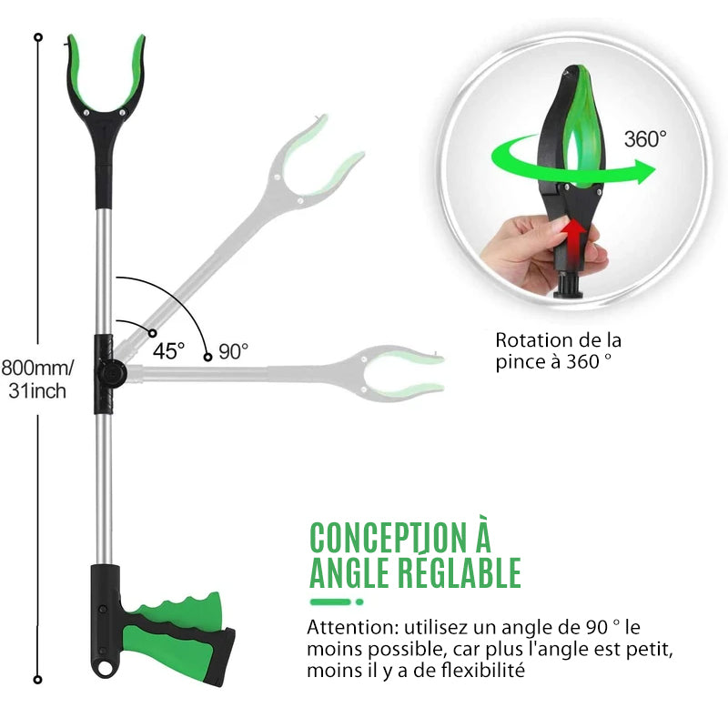 Gripping tool with adjustable angle arm | Stornfield