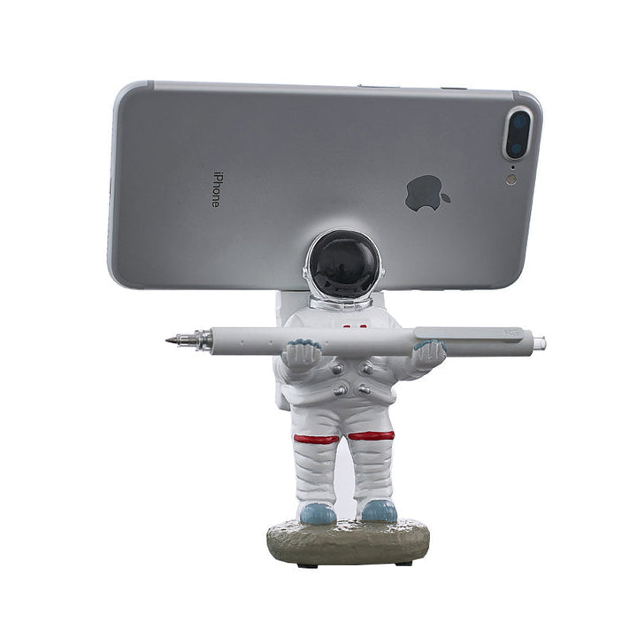 Support for Mobile Phone or Pen in Astronaut Decorations | Stornfield