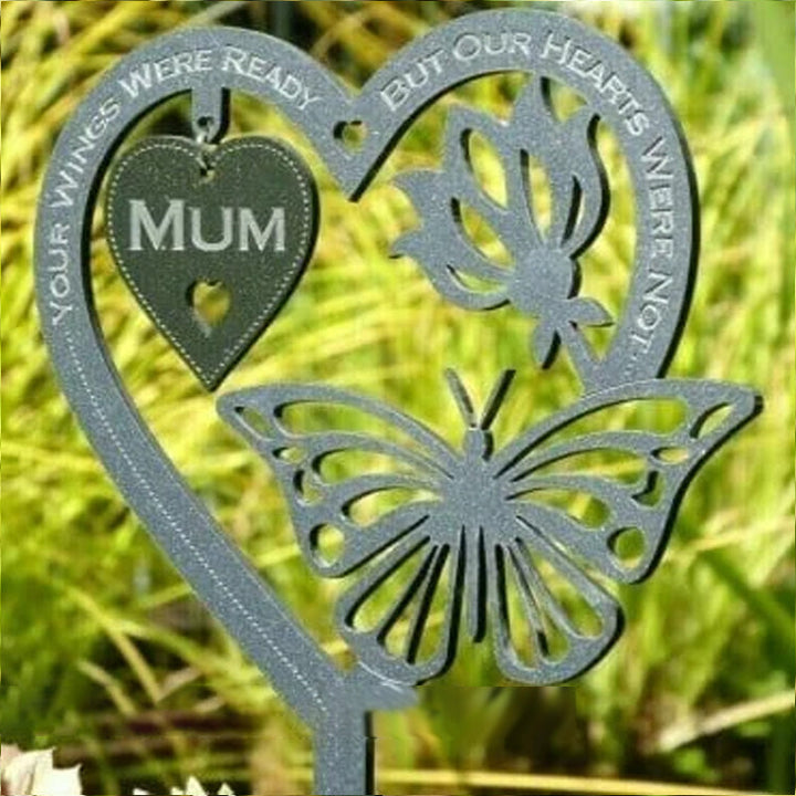 Memorial Gift Butterfly Ornament - Garden Memorial Plaque | Stornfield