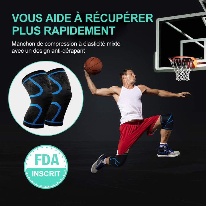 Elastic Knee Brace With Compression Effect | Stornfield