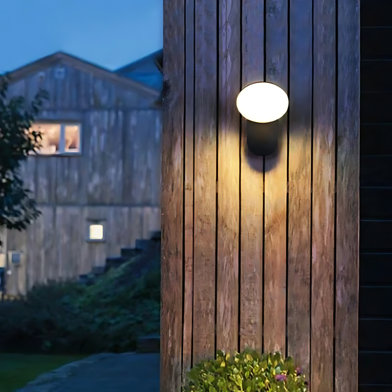 LumaGuard Stornfield Outdoor LED Luminaire with Motion Sensor