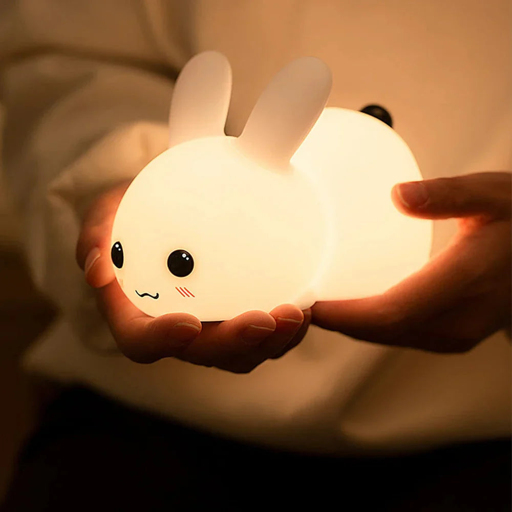 Cute Rabbit Night Light - BunnyGlow | Stornfield