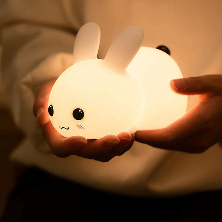 Cute Rabbit Night Light - BunnyGlow | Stornfield