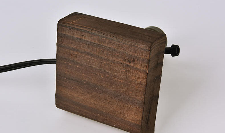 Stornfield | Industrial Vintage Iron 1-Light Bulb Table Lamp