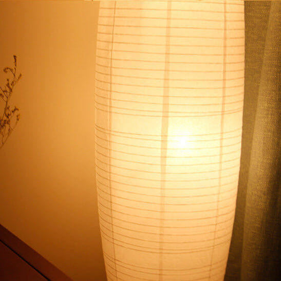 Modern floor lamp with double lampshade – LumiTwins design lamp 137 cm high | Stornfield