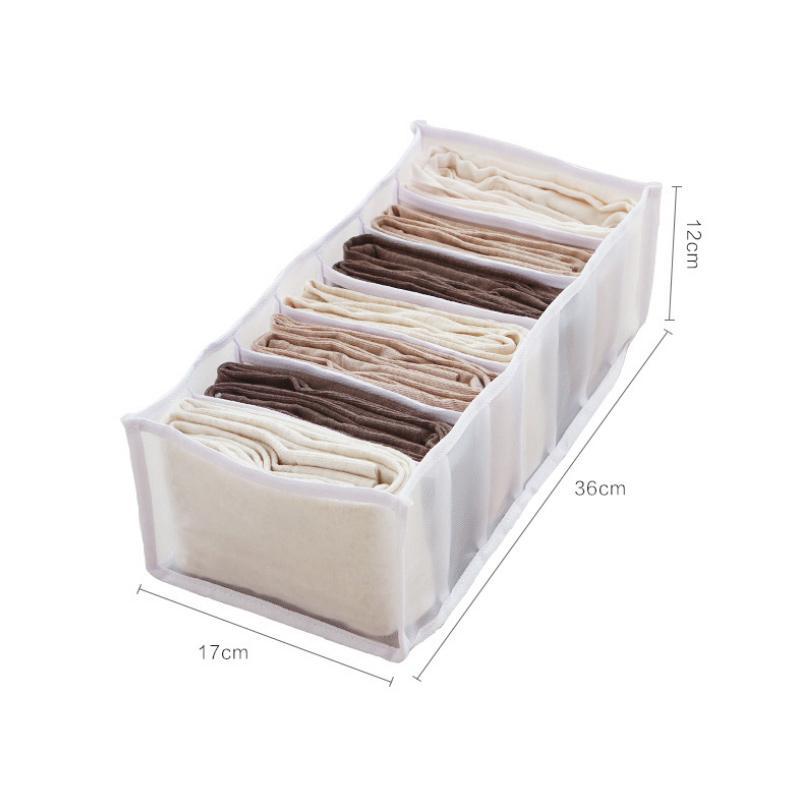 7-Grid Wardrobe Clothes Mesh Divider Organizer | Stornfield