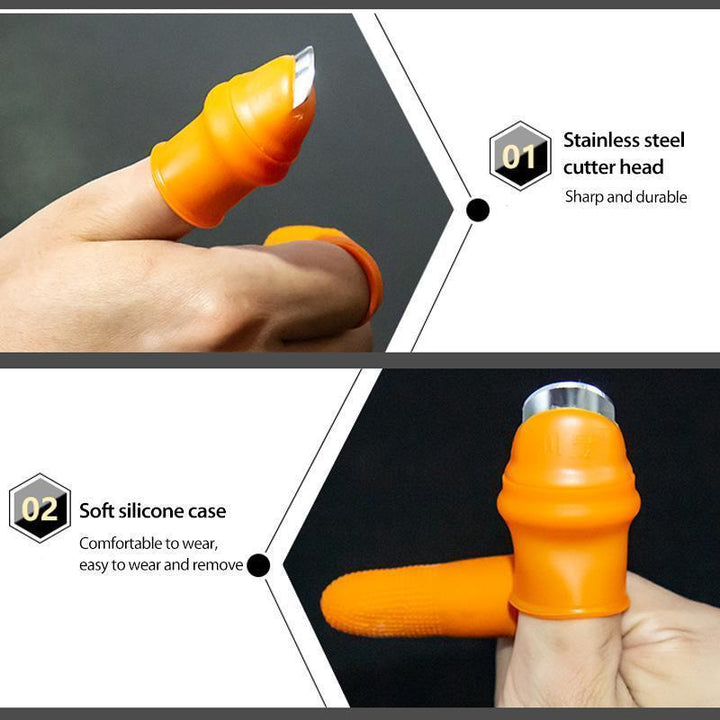 Gardening Thumb Knife Finger Gloves | Stornfield
