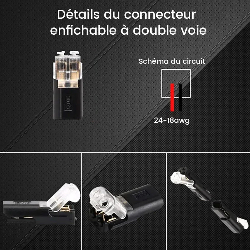 Double Wire Connector with Locking Loop | Stornfield