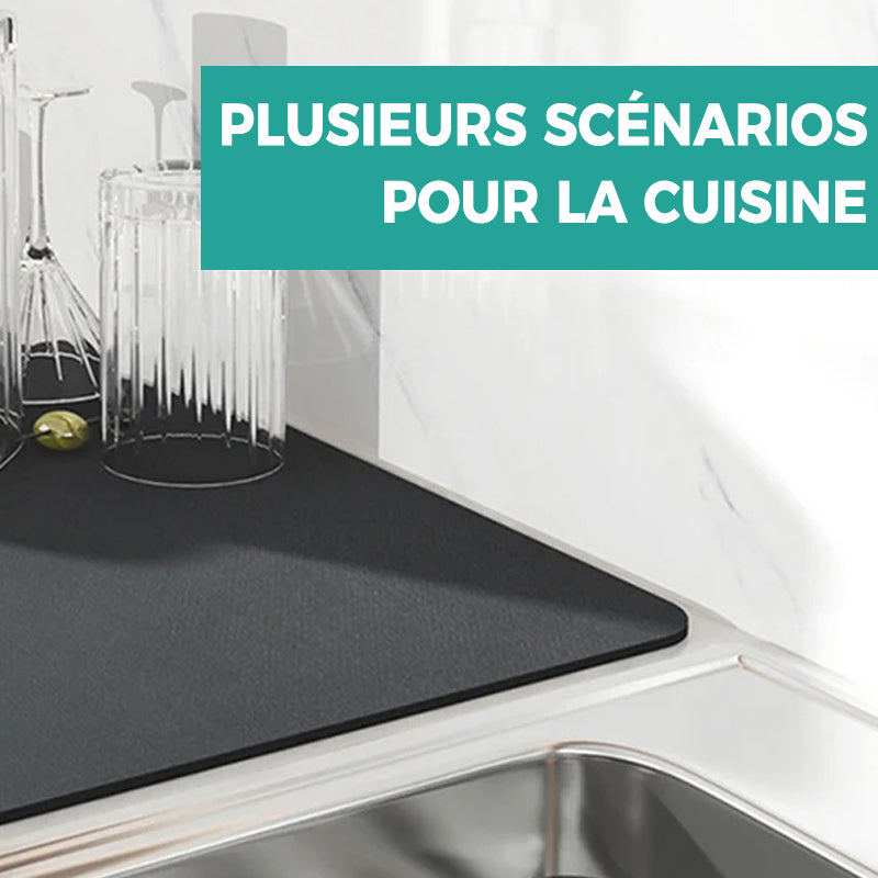 Super absorbent kitchen drainage mat | Stornfield