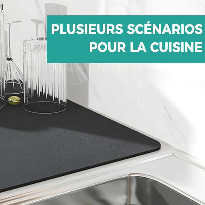 Super absorbent kitchen drainage mat | Stornfield