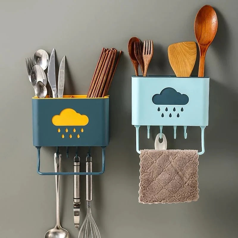 Wall Mounted Cutlery Drainer Rack Stornfield