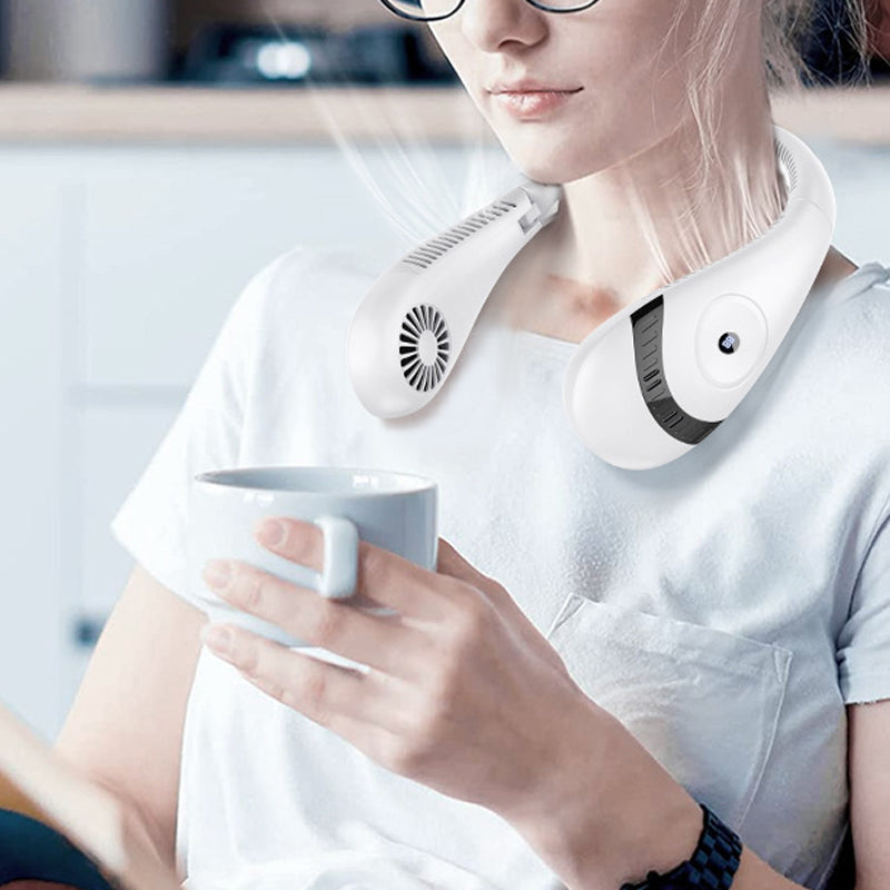 Rechargeable Bladeless Portable Neck Fan | Stornfield