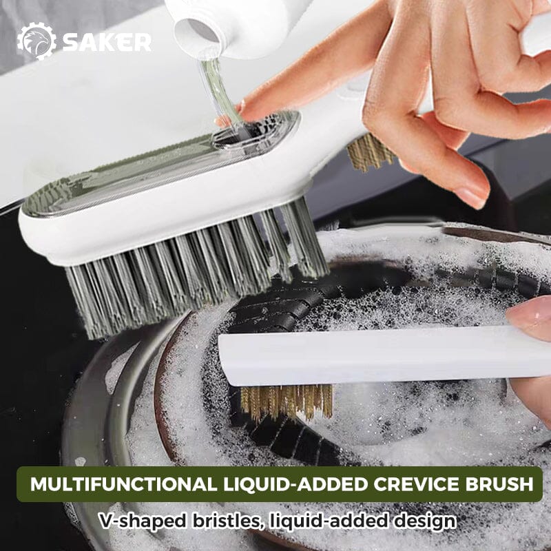 Multi-functional liquid-filled crevice brush | Stornfield
