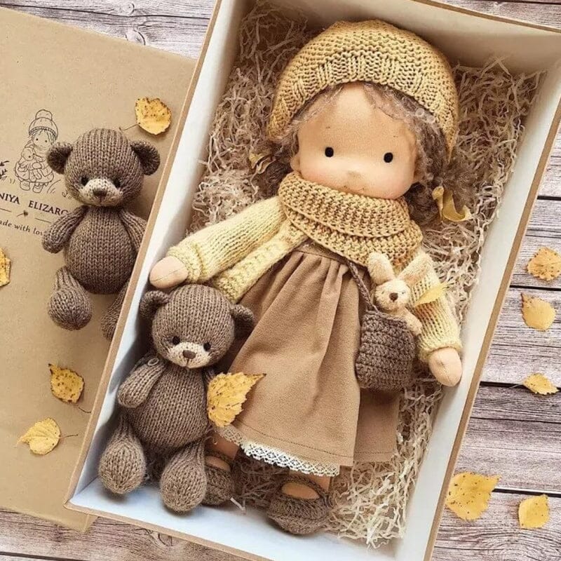 Handmade Waldorf doll Stornfield