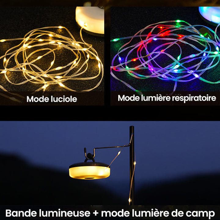 Portable retractable waterproof outdoor light garland | Stornfield