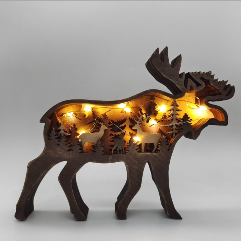 3D Creative Wooden Animal Carving Handcraft Gift | Stornfield