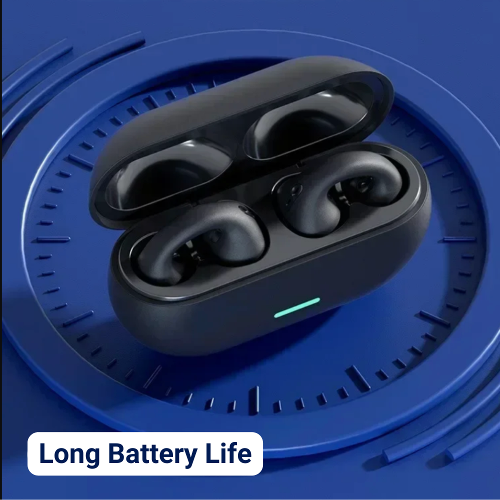 SoundStride | Bone Conduction Headphones – Open-Ear Safety – Sweat-Resistant & Wireless – For Running and Gym Stornfield