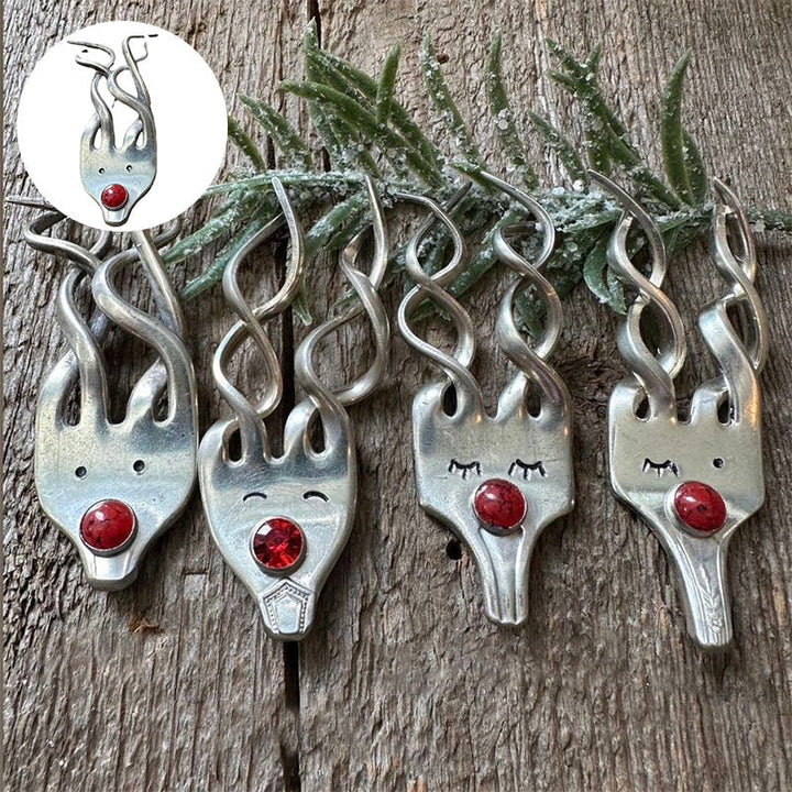 Funny Fork Reindeer Ornament | Stornfield